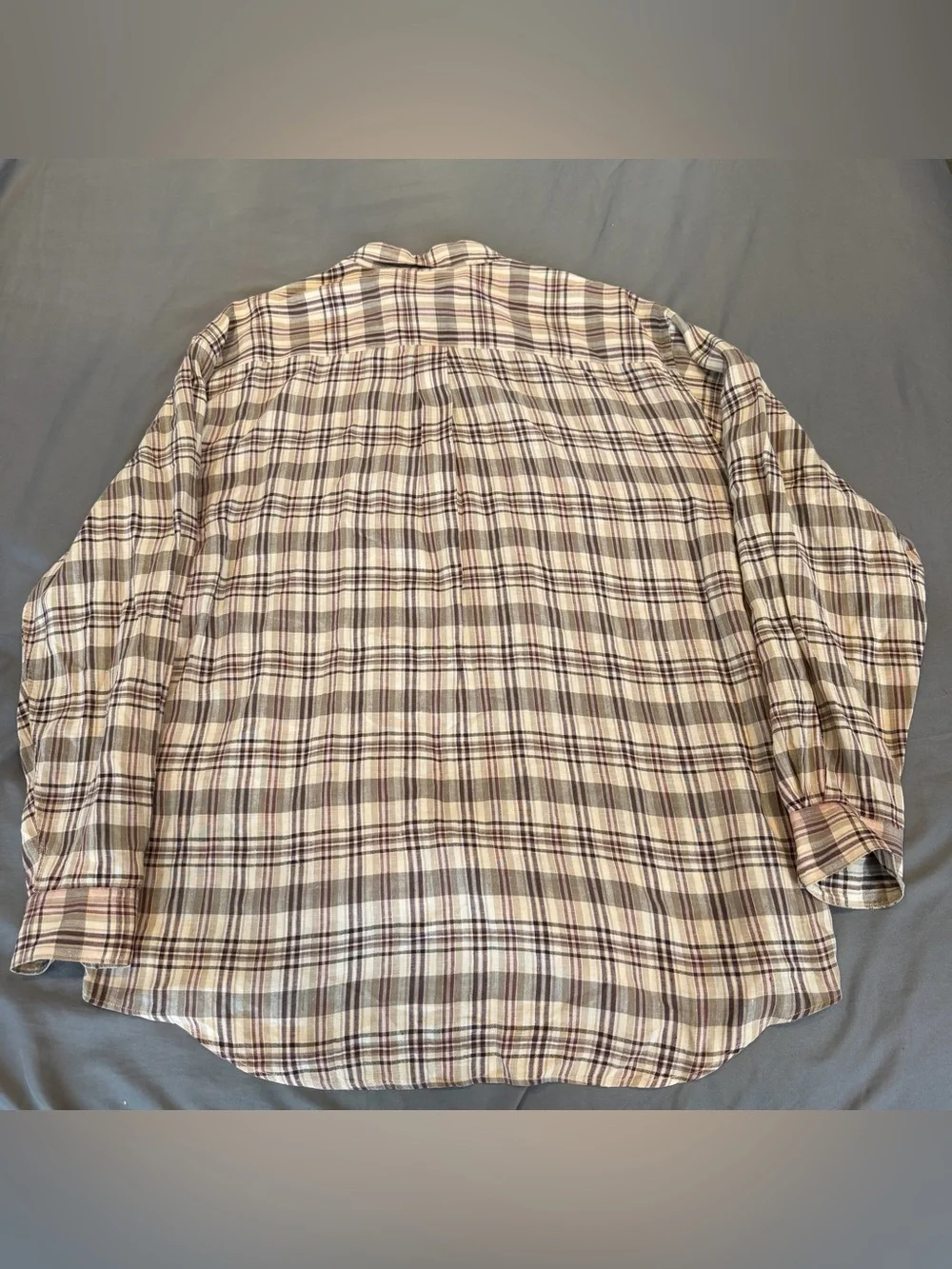 Banana Republic Vintage Y2K 100% Irish Linen Men’s Shirt XL
